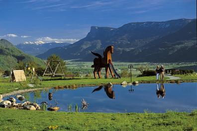 Burglehen Park in Tirolo