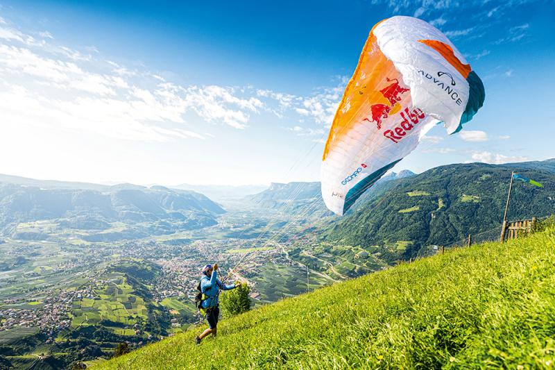 Parapendio a Tirolo