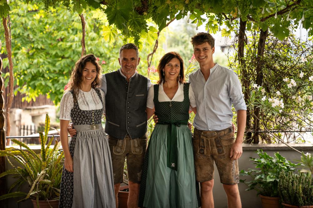 Birgit & Christoph mit Lea und Felix